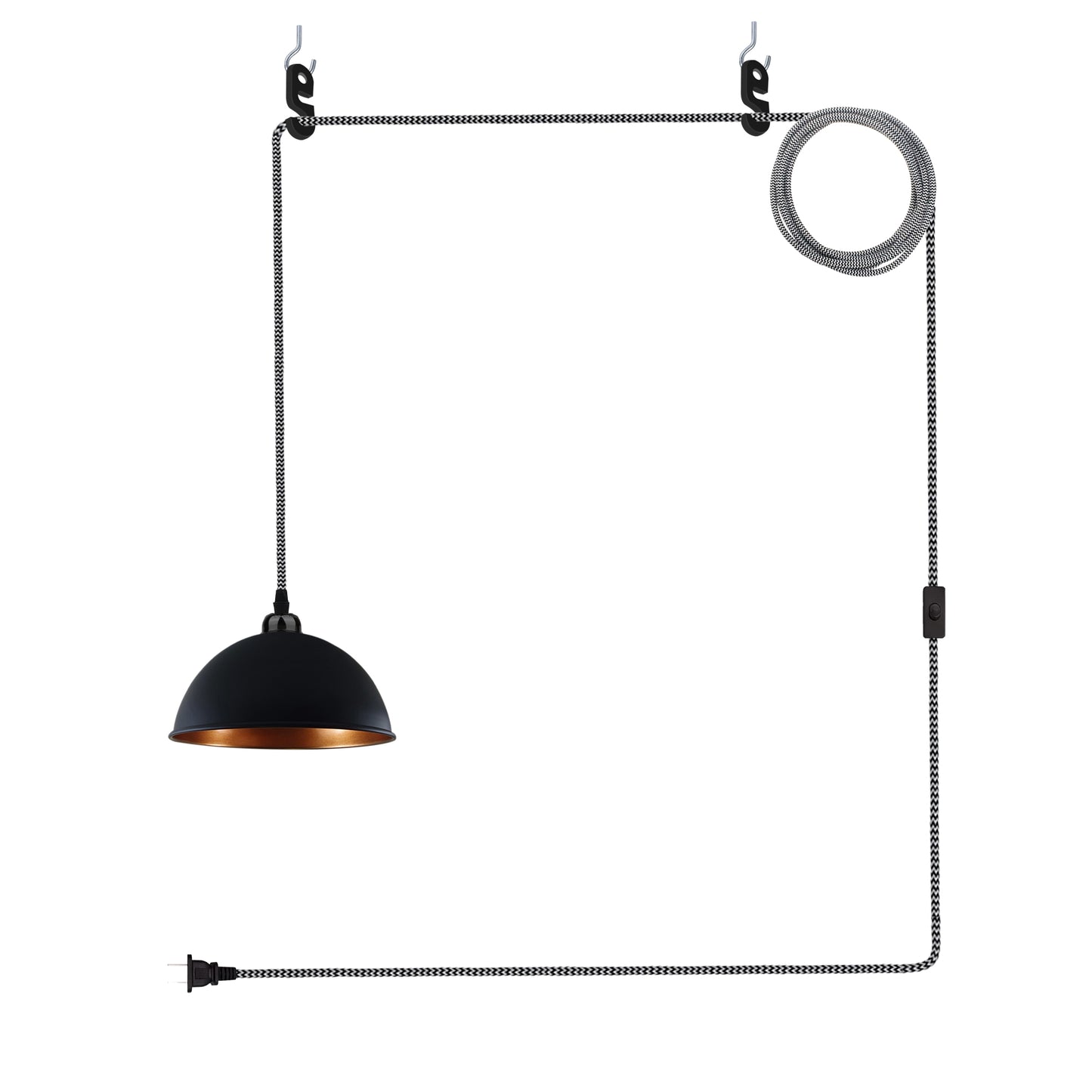 plug in pendant light cord