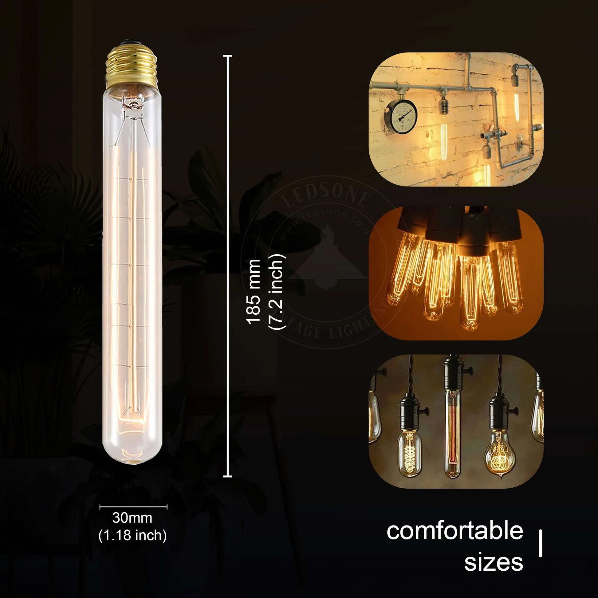 T185 E27 60W Industrial Light bulb