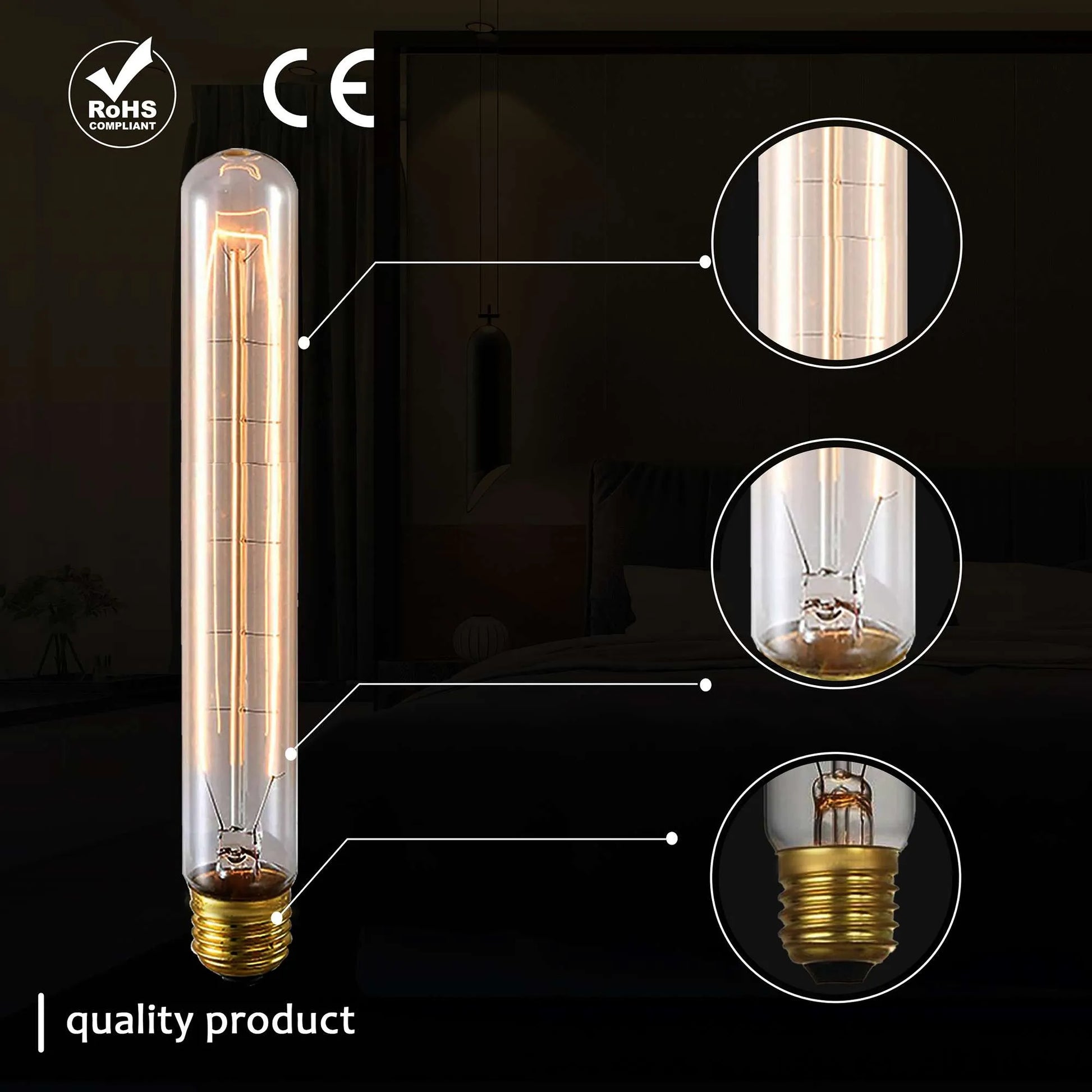 T185 E27 60W Industrial Light bulb