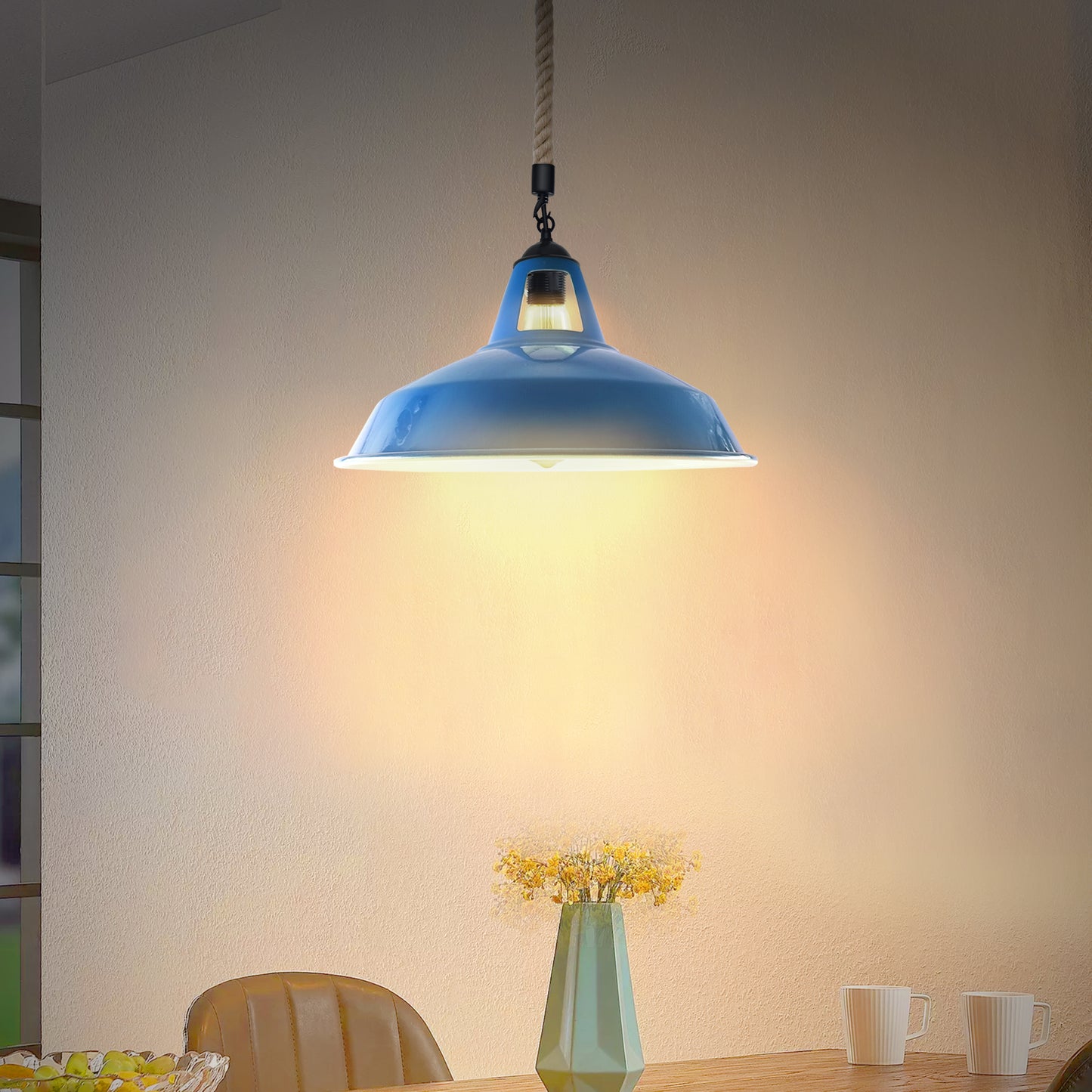 Rope pendant light- Application image