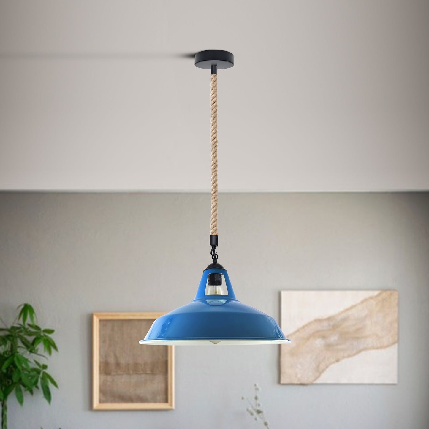 Rope pendant light - Application image