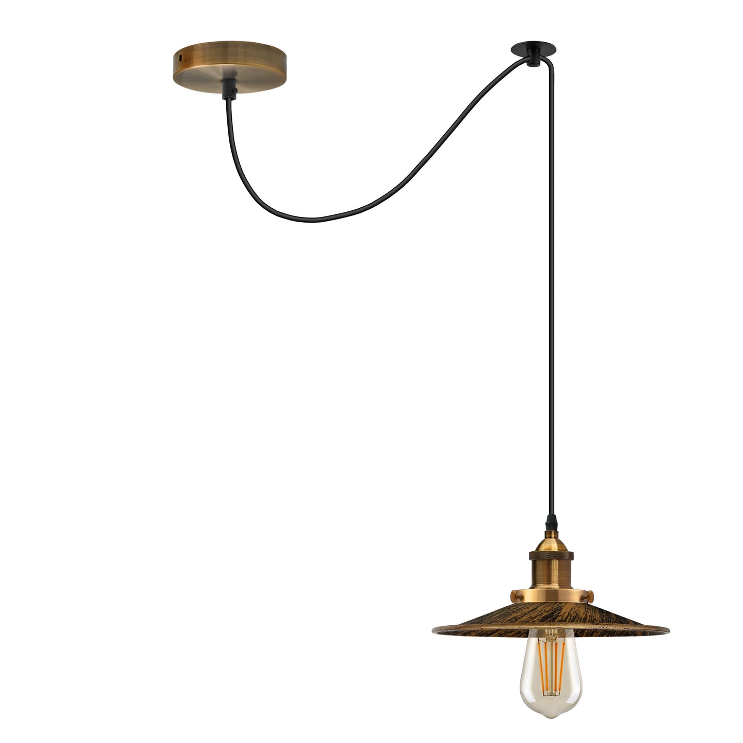 2M Adjustable PVC Cable Pendant Light