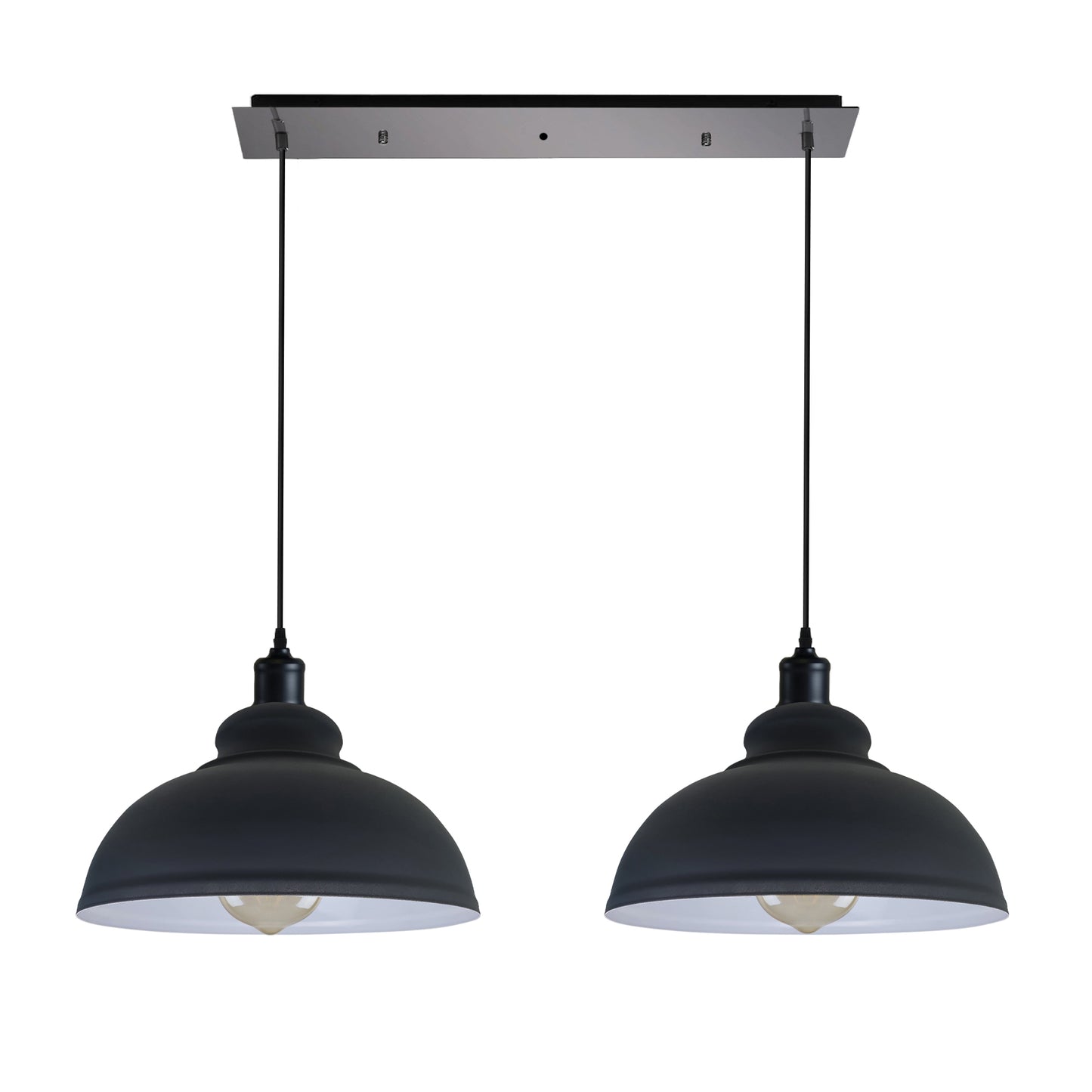 Retro 2-Way Curvy Shape Pendant Light