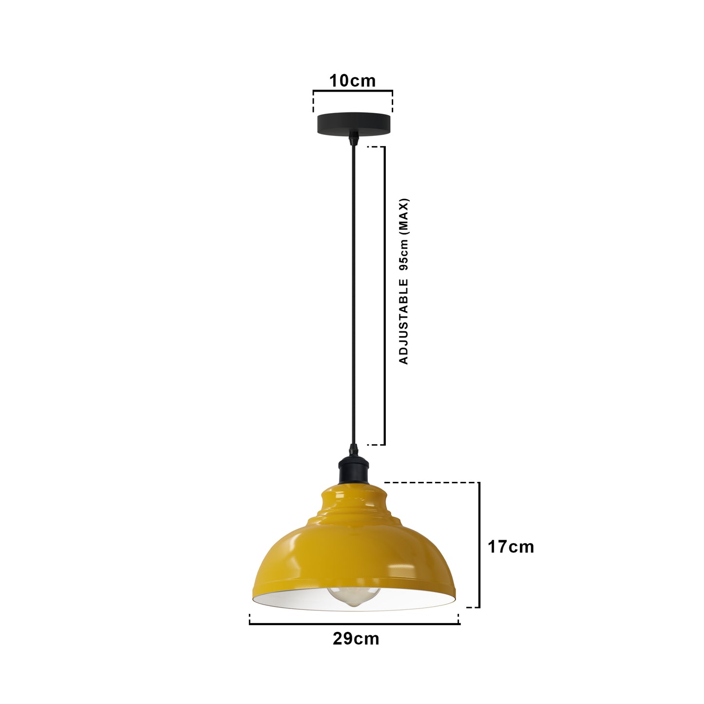 Pendant Light Loft Metal Lampshade