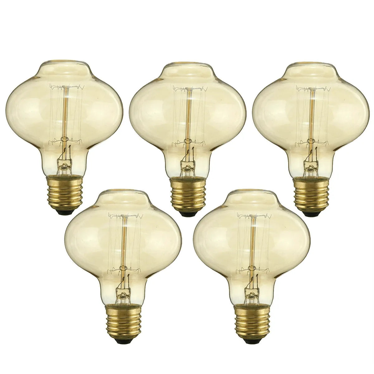 Vintage Retro Industrial Filament Bulb 5 pack