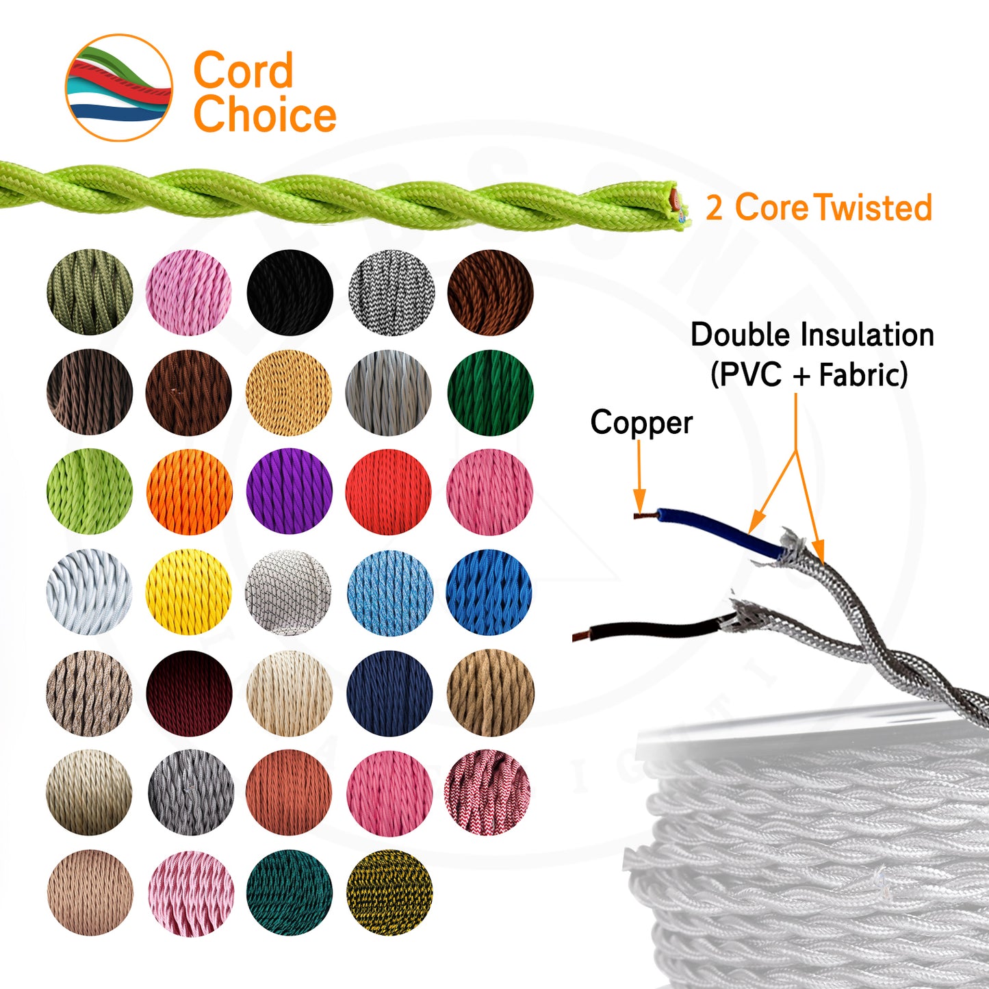2 Core Twisted Cable