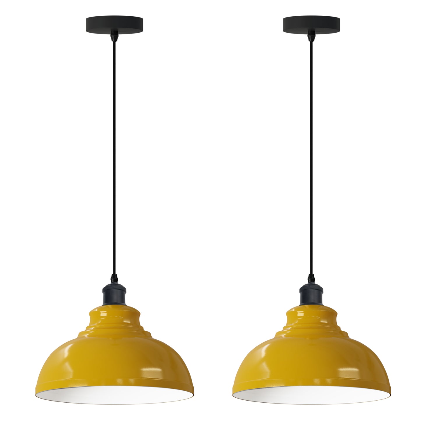 Vintage Ceiling Pendant Light Loft Metal Lampshade
