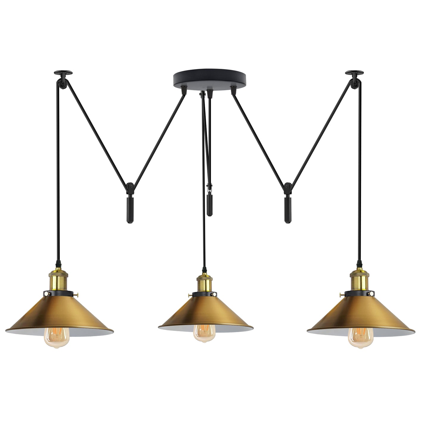 Industrial Three-head Spider Light