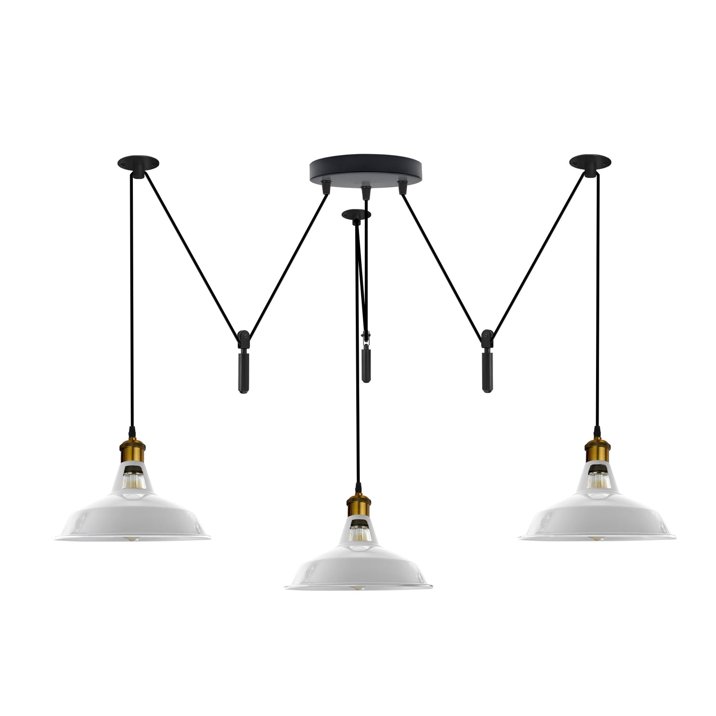 vintage barn pendant lighting