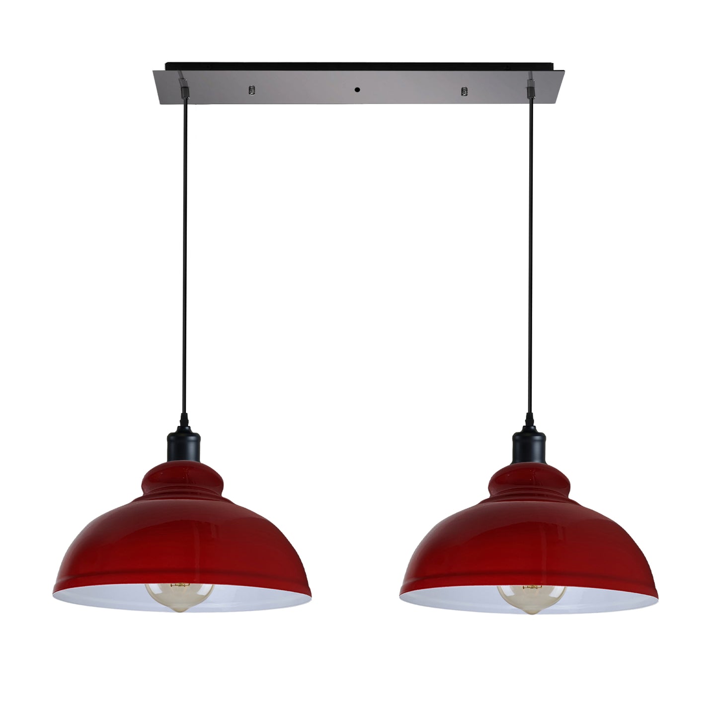 Retro 2-Way Dome Shape Pendant Light