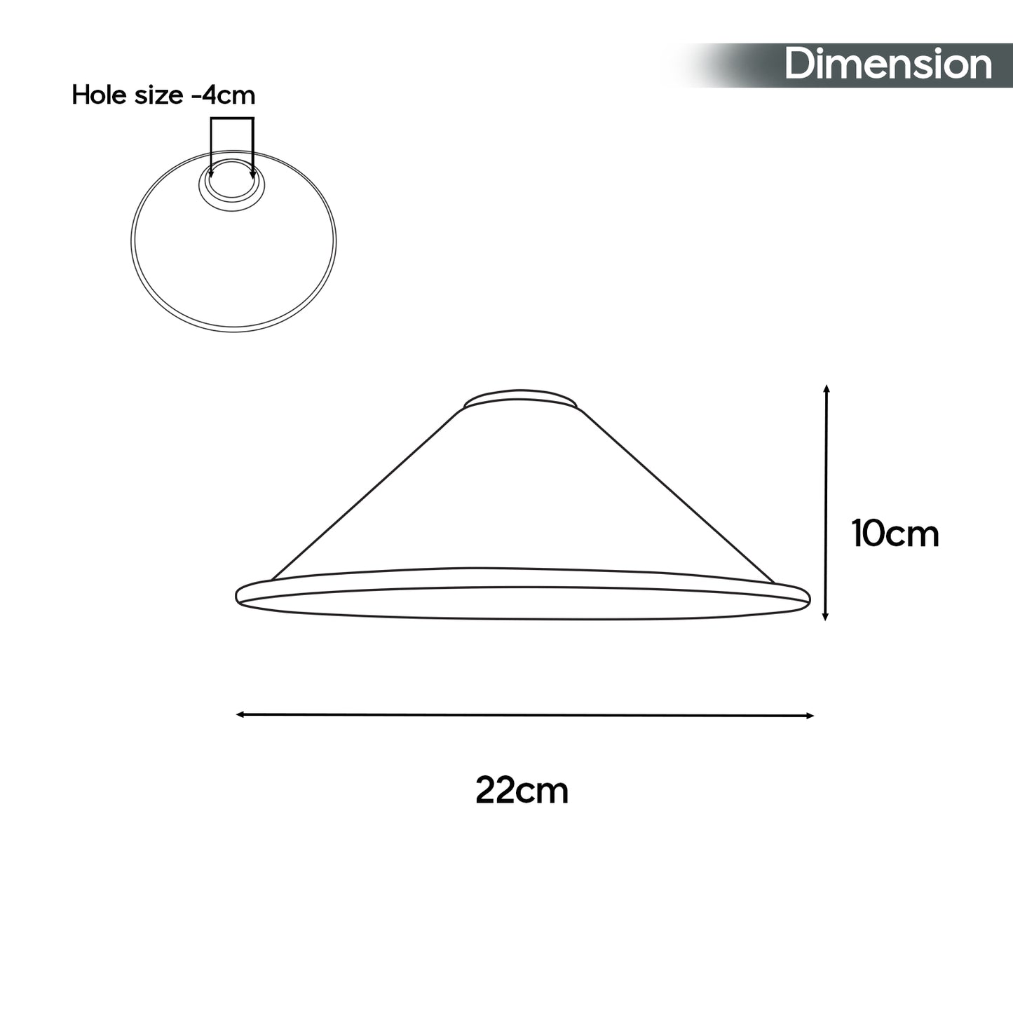 LampShade - Size image
