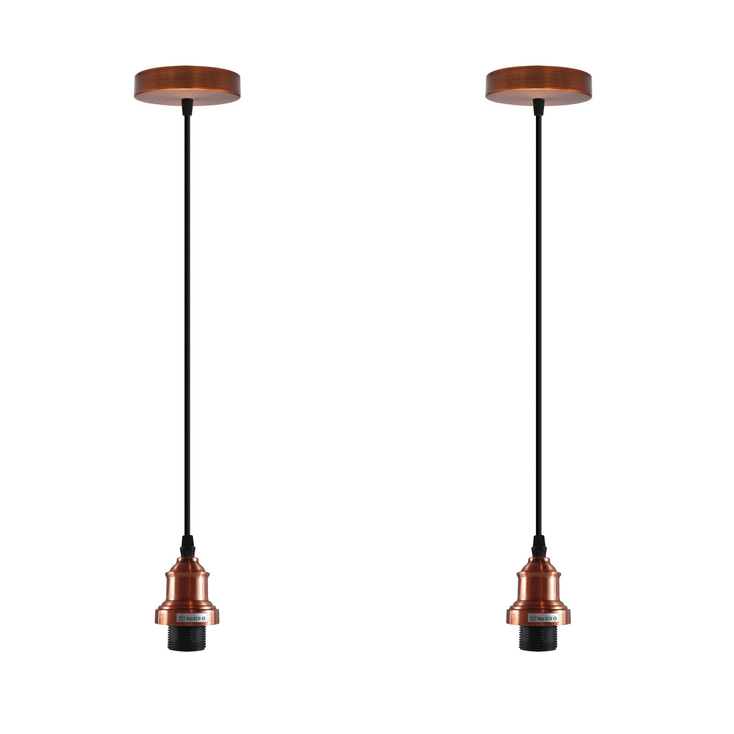 Vintage Industrial Copper Ceiling Pendant Light