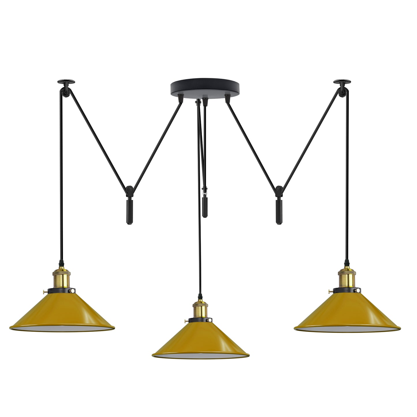 Three Head Pendant Light