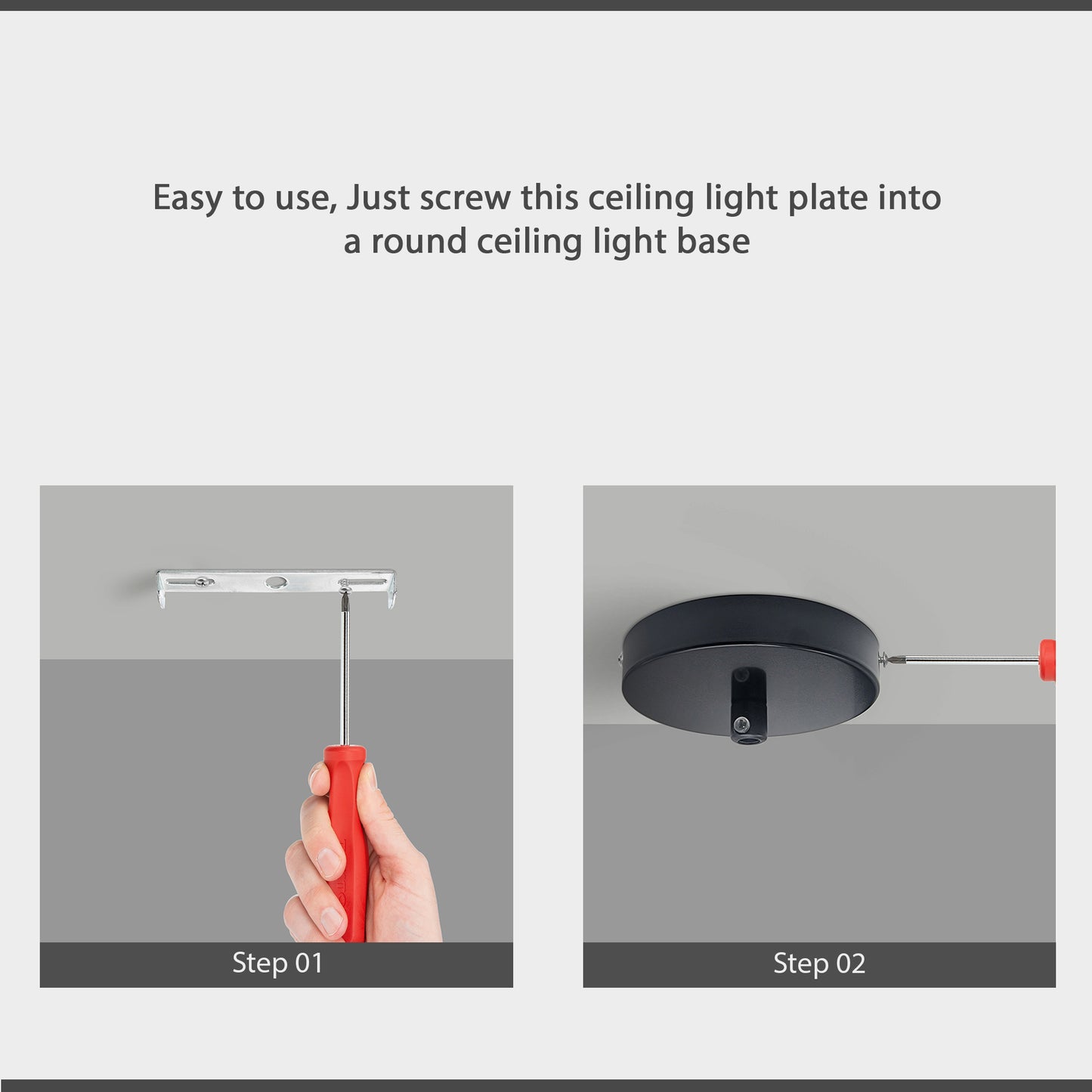 canopy set ; plate ; ceiling plate ; metal canopy plate ;