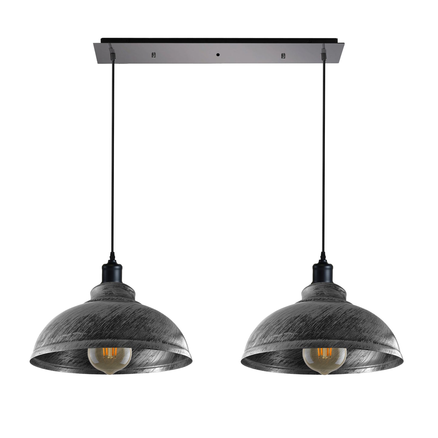 Retro 2-Way Curvy Shape Pendant Light