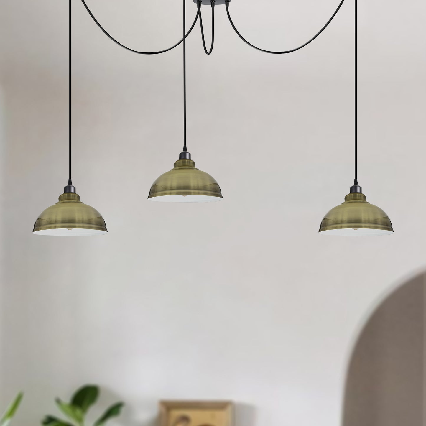 Retro modern spider light