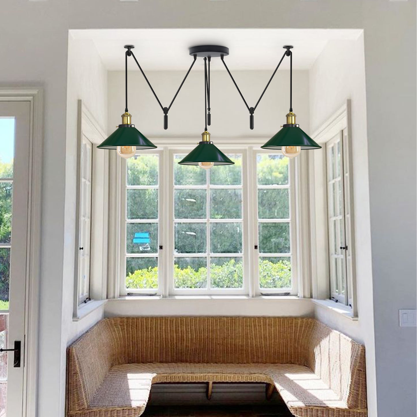 Modern hanging light pendant - Application image