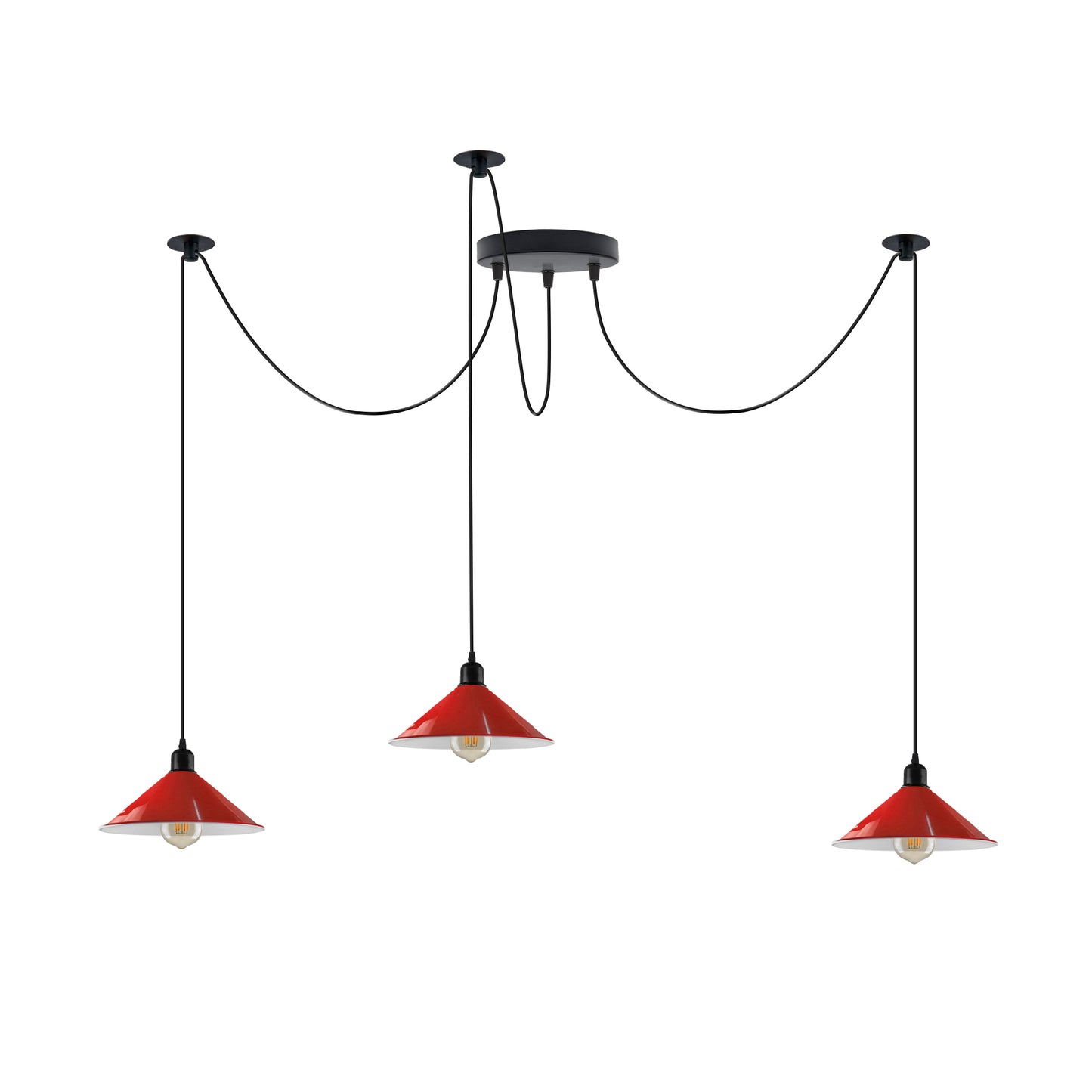 Vintage Ceiling Spider Light