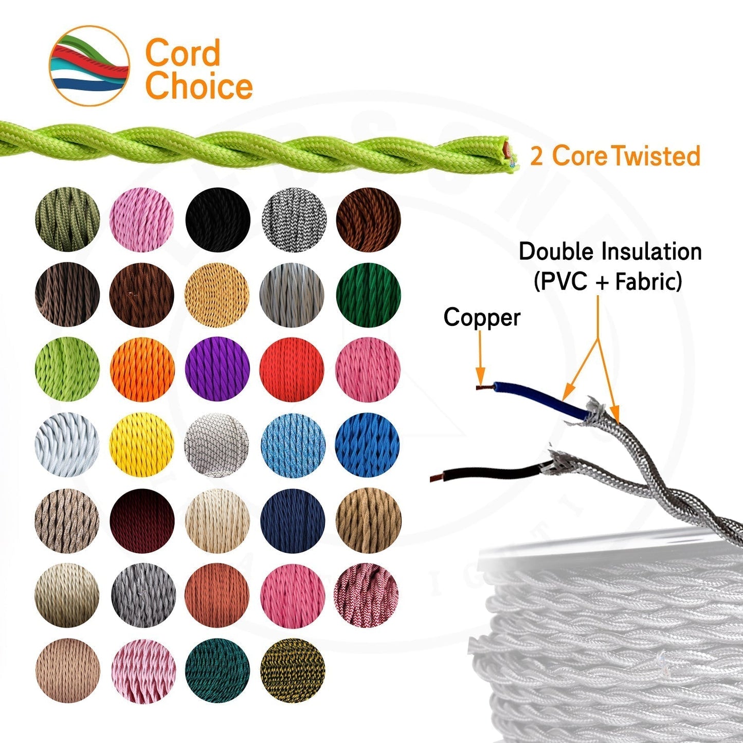 2 Core Twisted Cable