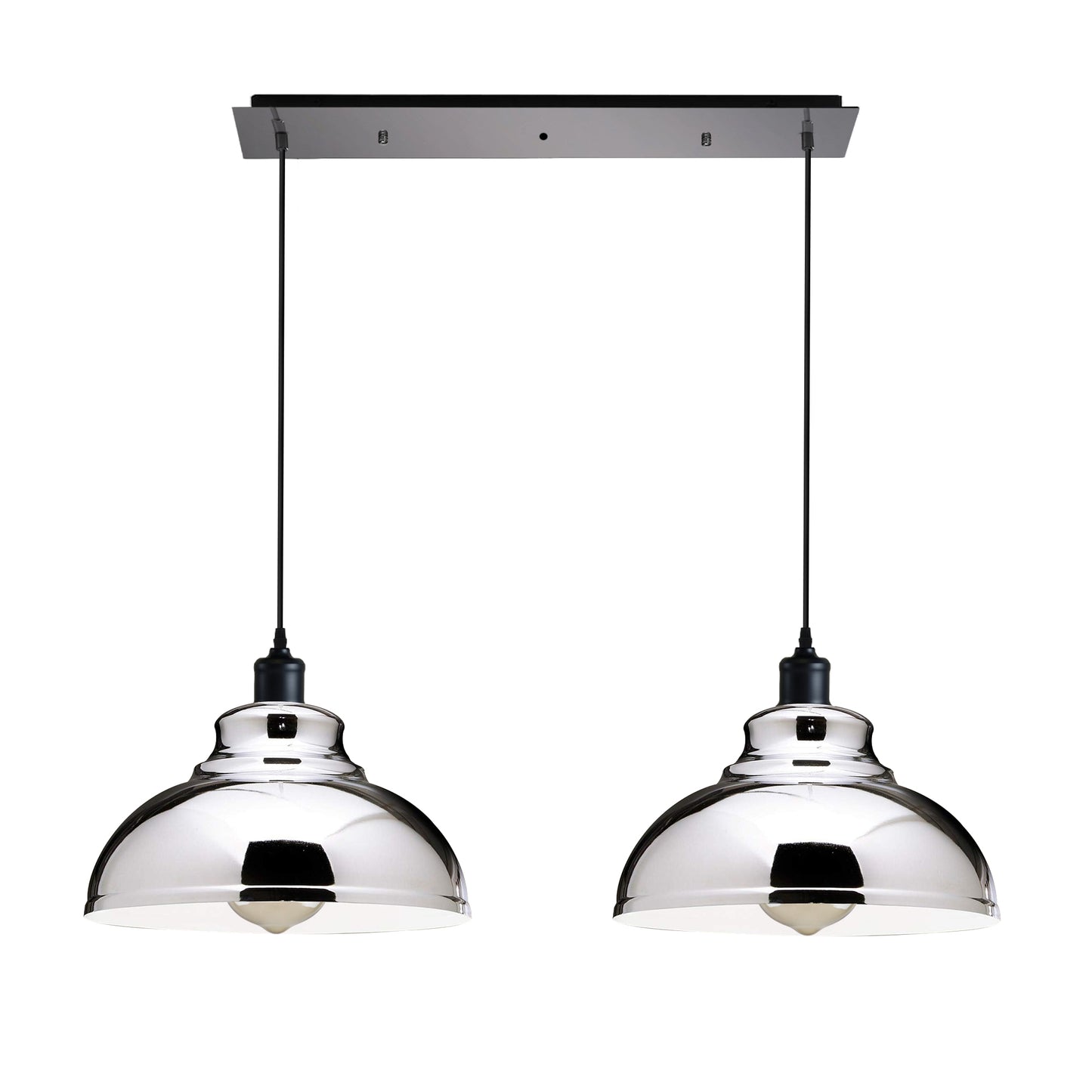 Retro 2-Way Curvy Shape Pendant Light