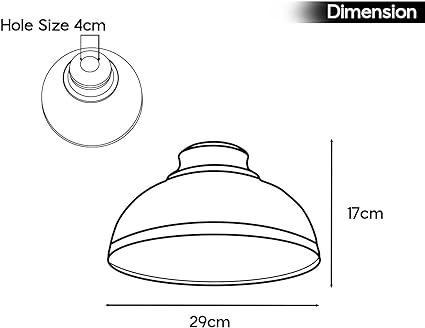 easy fit lamp shade - size image