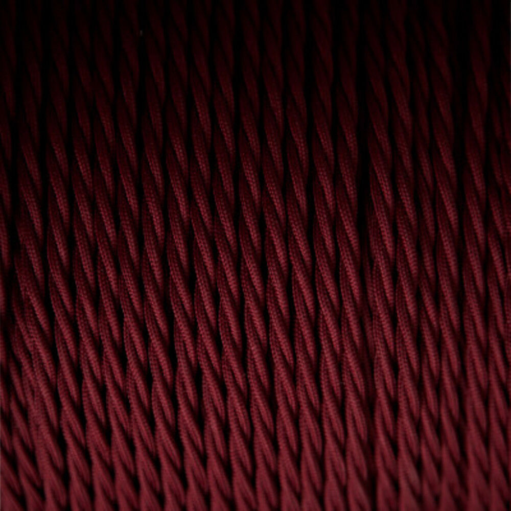 Twisted Italian Braided Cable, Electrical Fabric Flexible Cable