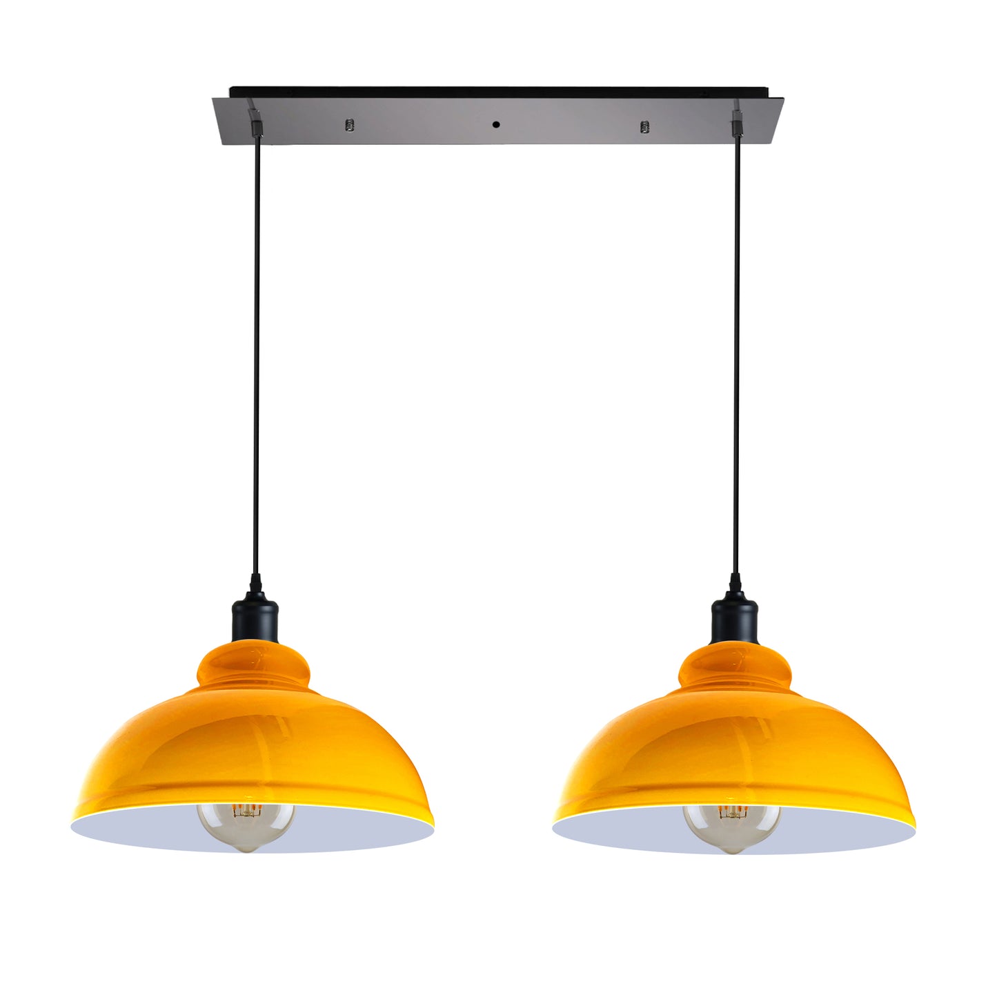 Retro 2-Way curvy Shape Pendant Light