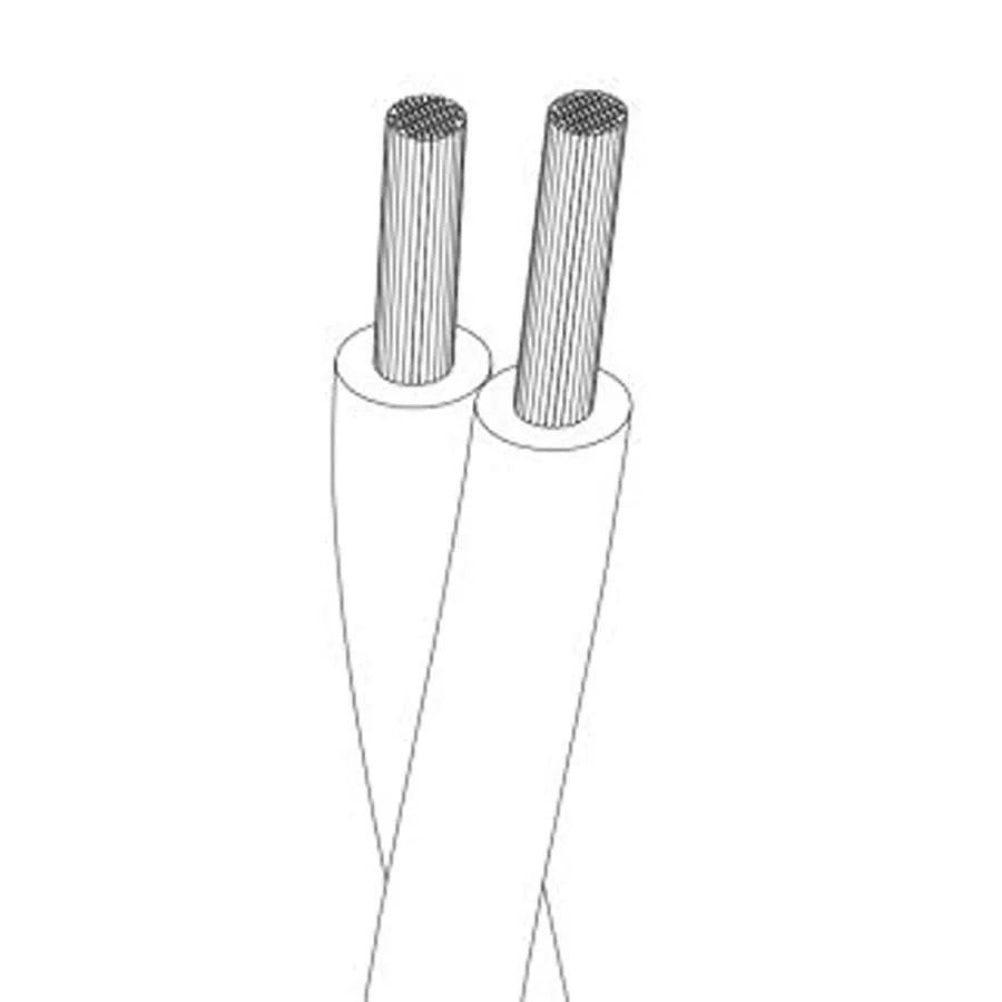 2 Core Twisted Fabric Electrical Cable Army Green ~ 2163