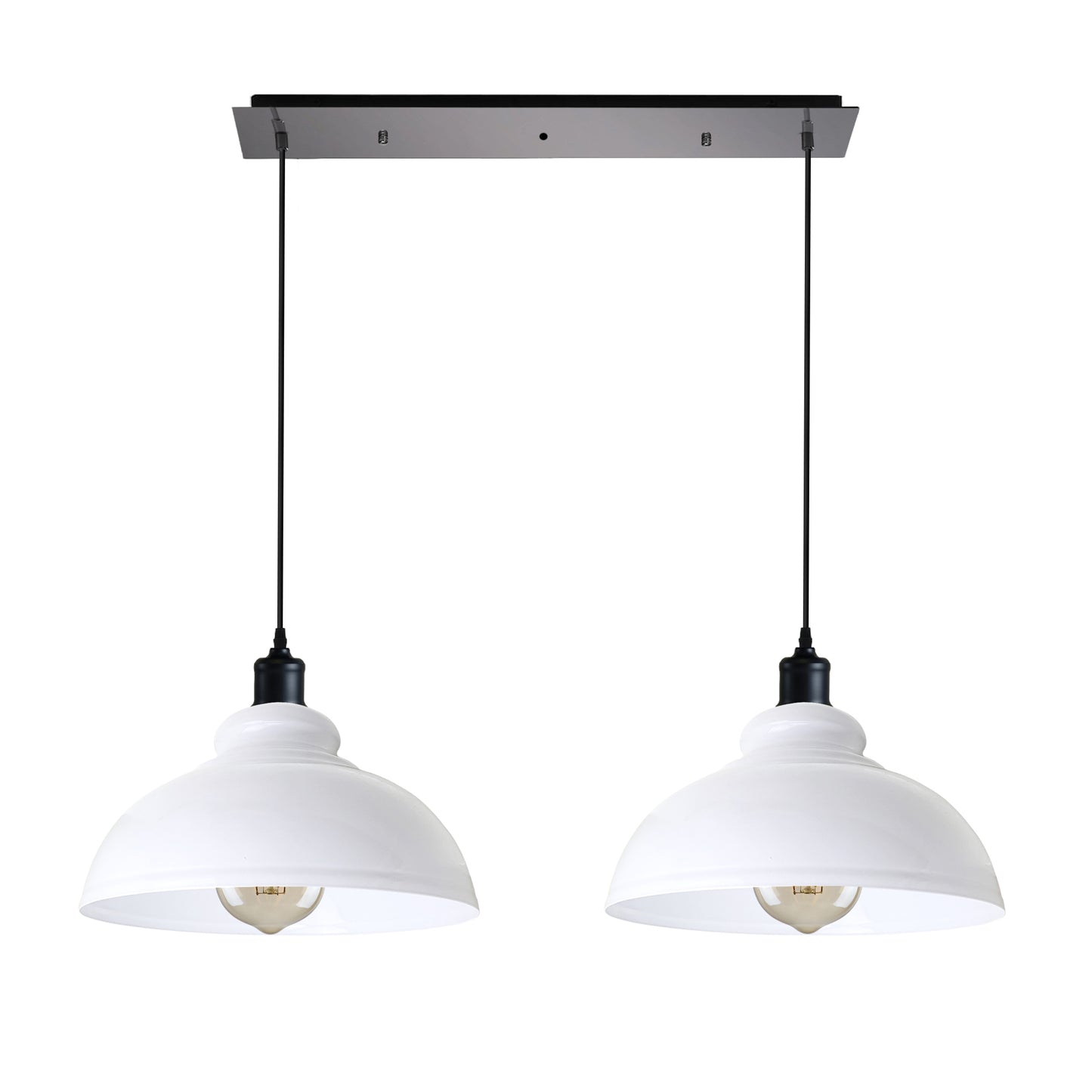 Retro 2-Way Curvy Shape Pendant Light