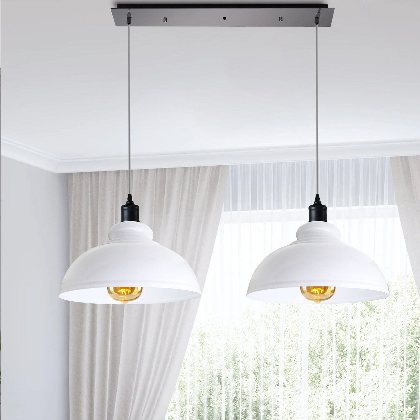 Dome Shape Pendant Light - Application image