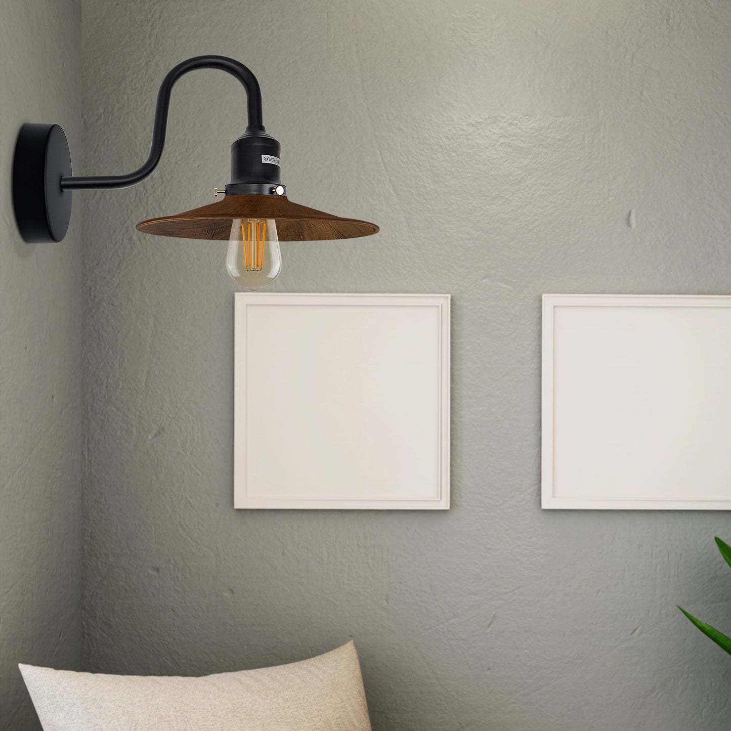 Industrial Metal Shade Wall Sconce Lights