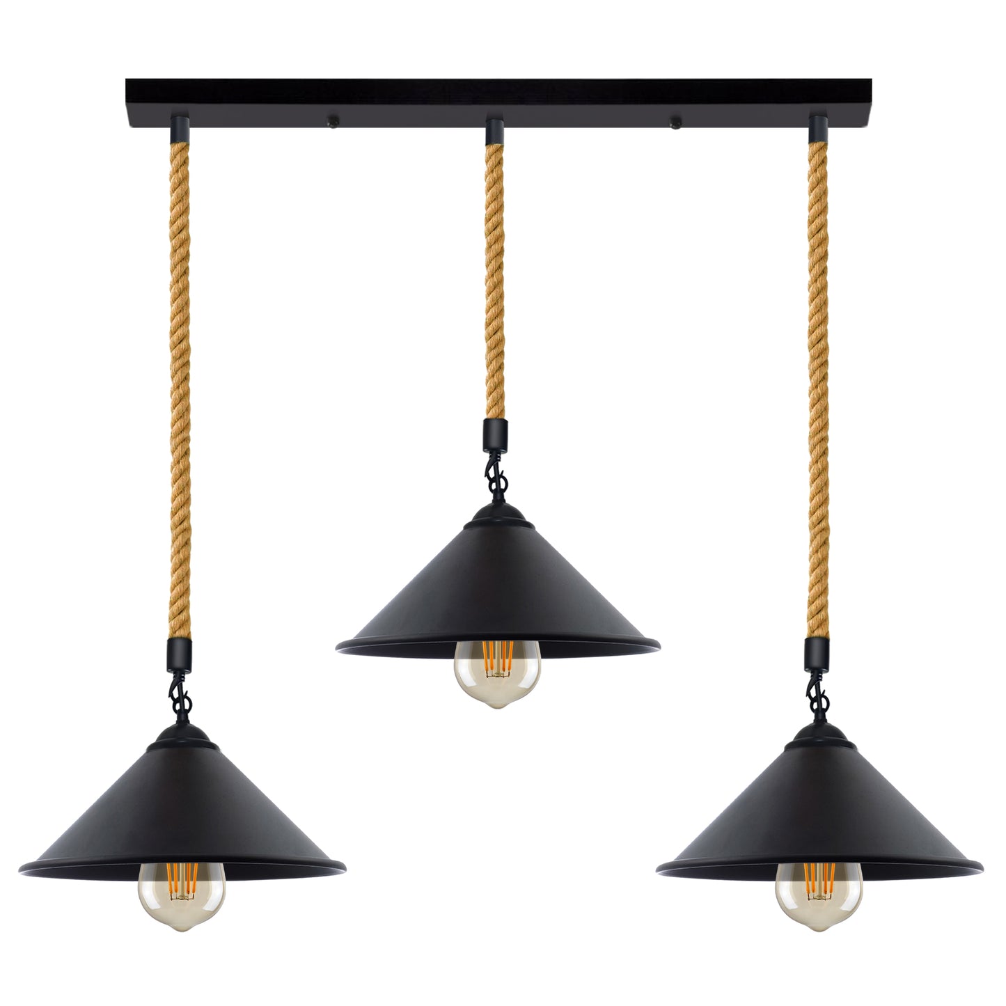 3 head pendant light