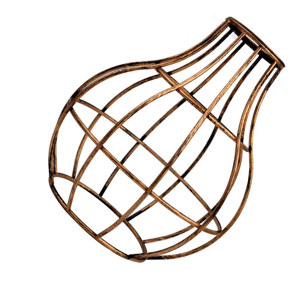 Industrial Vase Shape Metal Wire Cage Lampshade