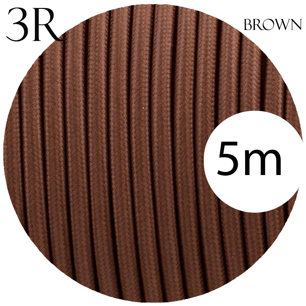 0.75mm 3 Core Round Power Cable