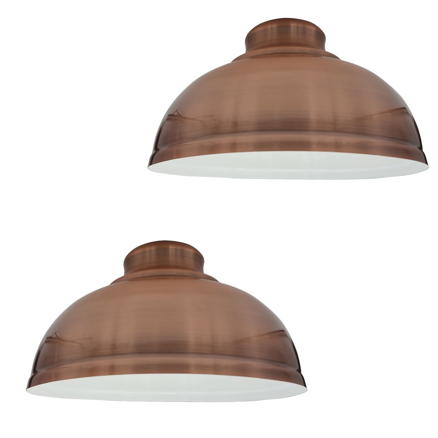 2 Pack Modern Industrial Easy Fit Lamp Shade