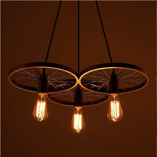 Rustic Red 3-Head wheel Chandelier.JPG