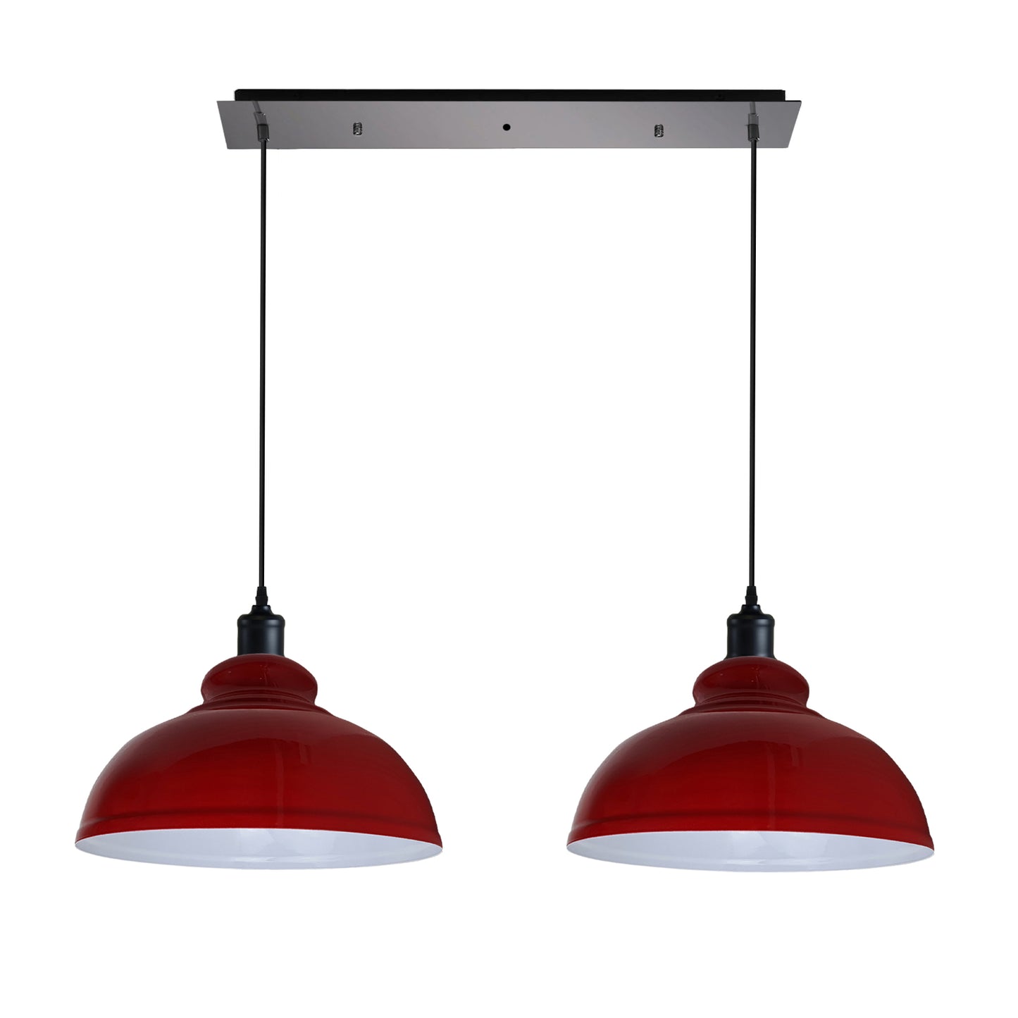Vintage Retro 2-Way Curvy Shape Pendant Light
