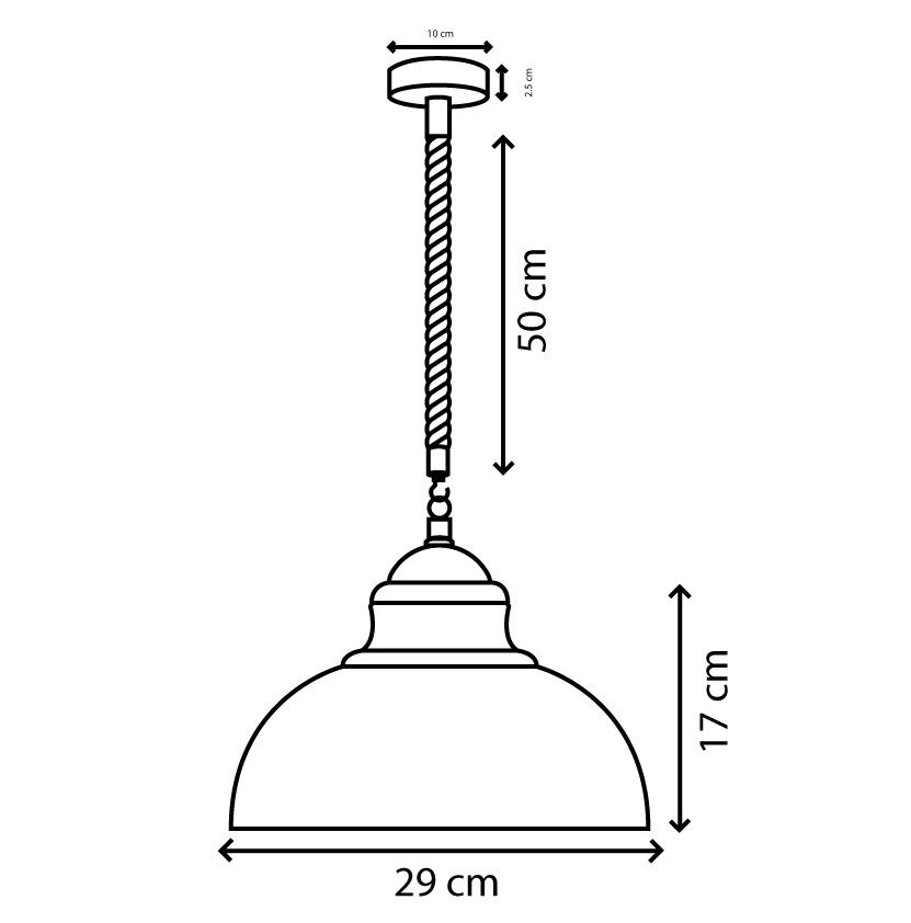 Pendant Indoor Light - Size image
