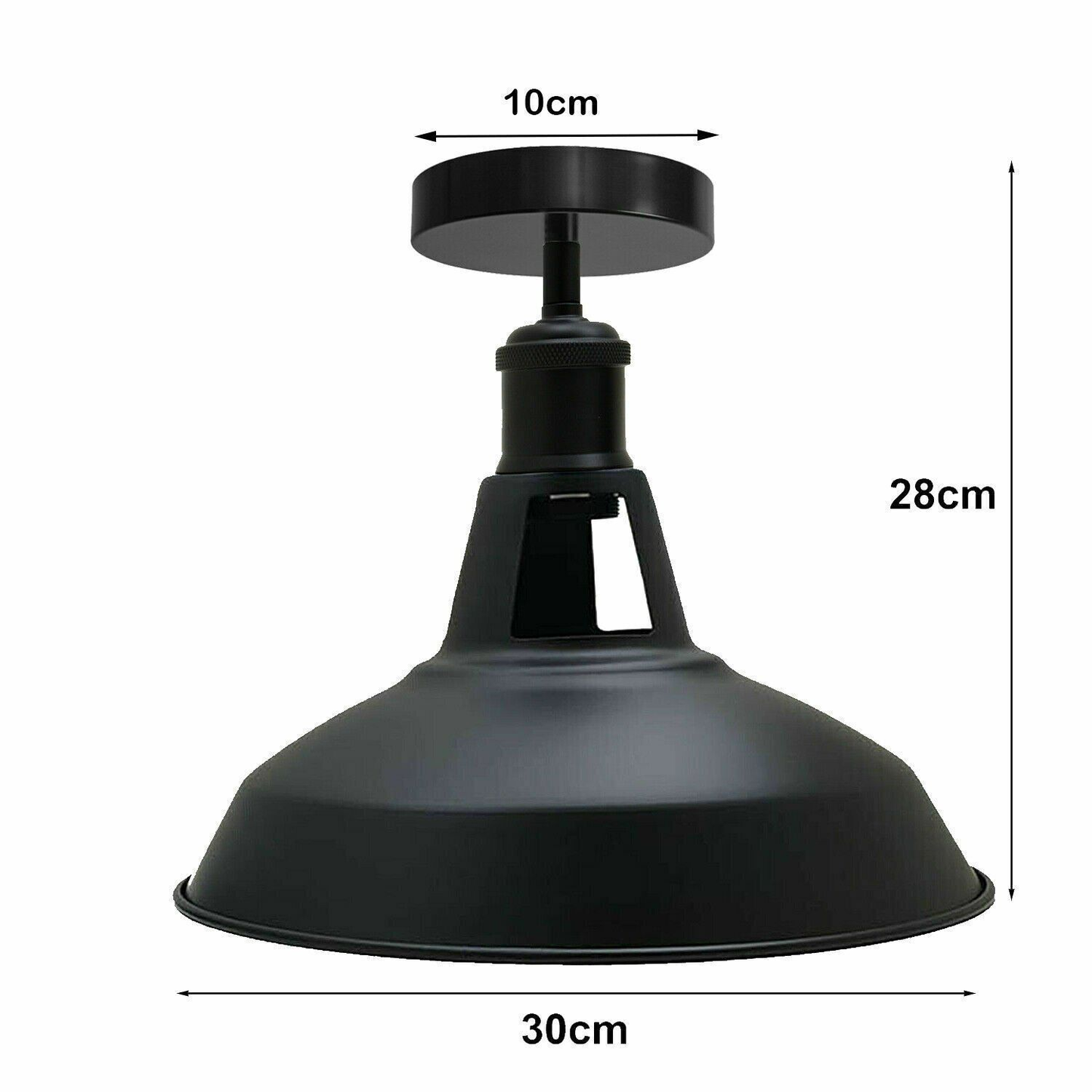 Vintage Cone Shape Ceiling Flush Mount Lights