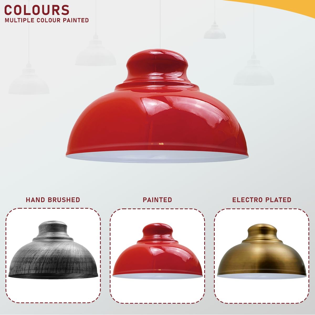 Vintage Metal Lampshade