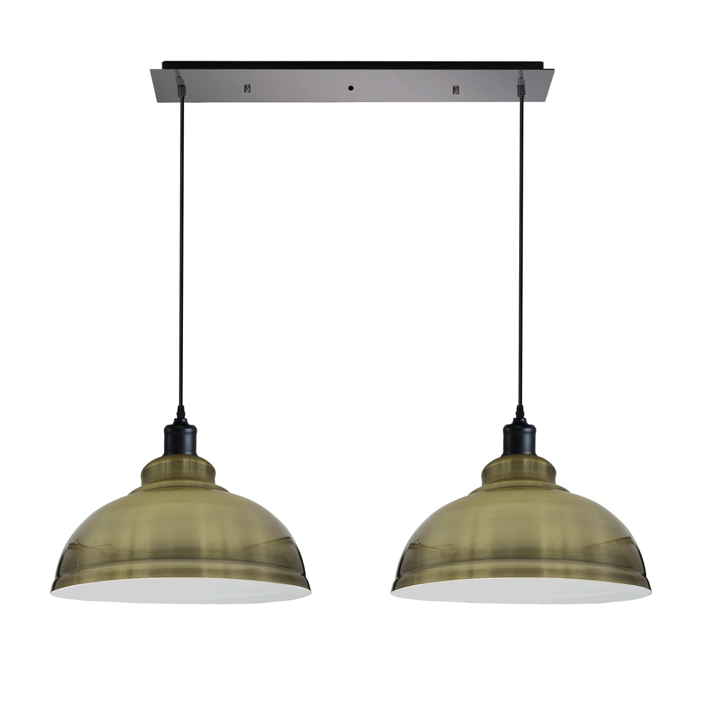 Vintage Retro 2-Way Curvy Shape Pendant Light