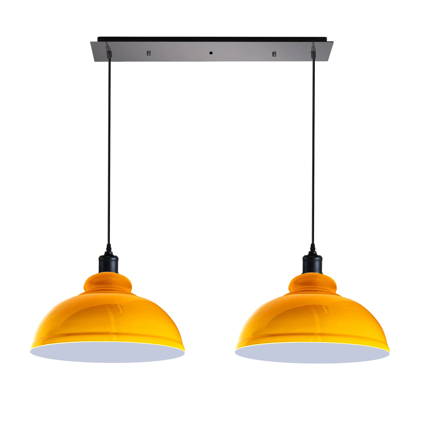 Vintage Retro 2-Way Curvy Shape Pendant Light