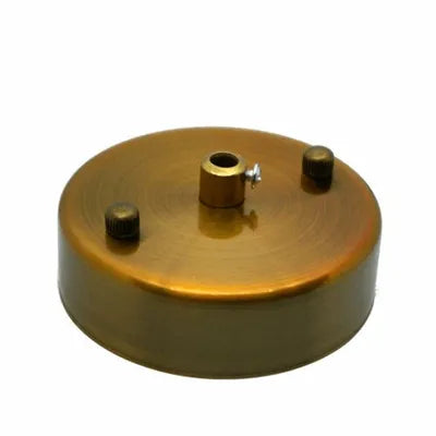 Ceiling Rose .Yellow Brass