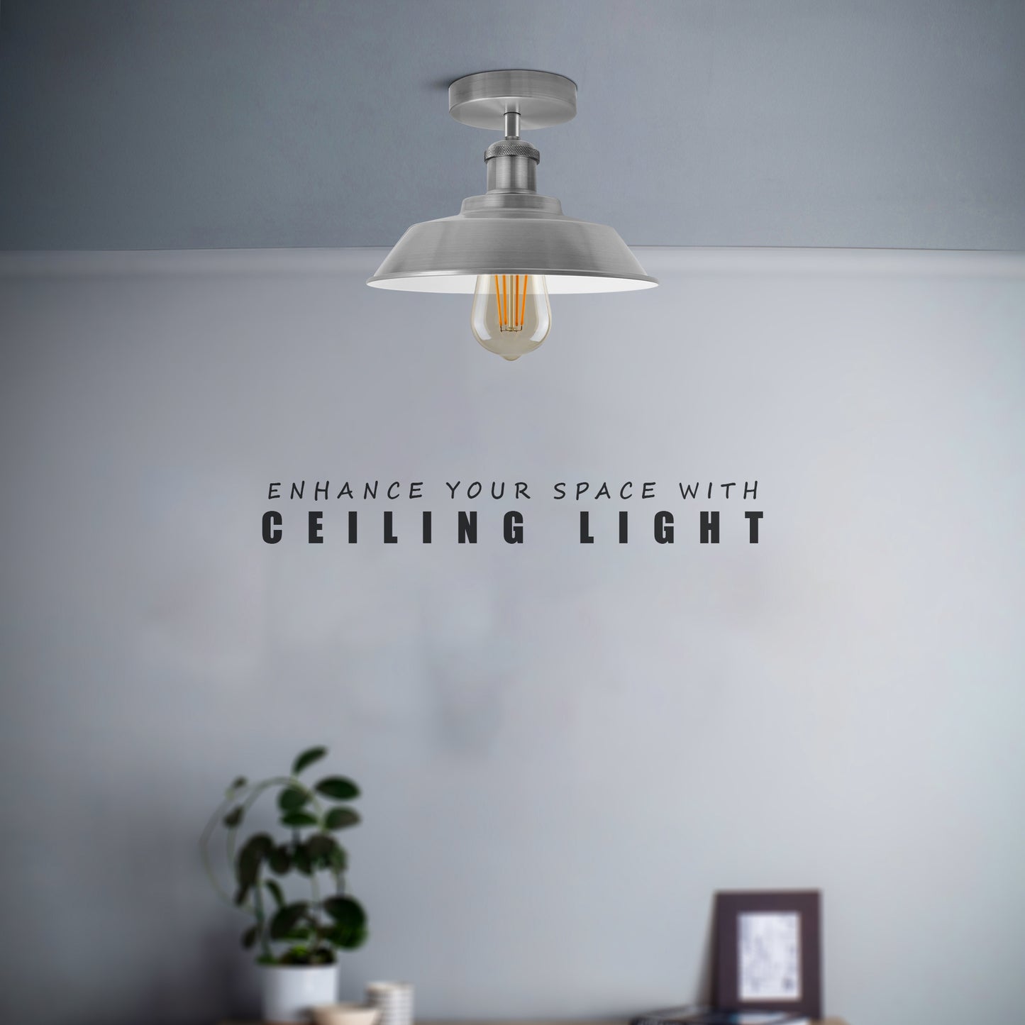 Ceiling Light Flush Mount - Application Image