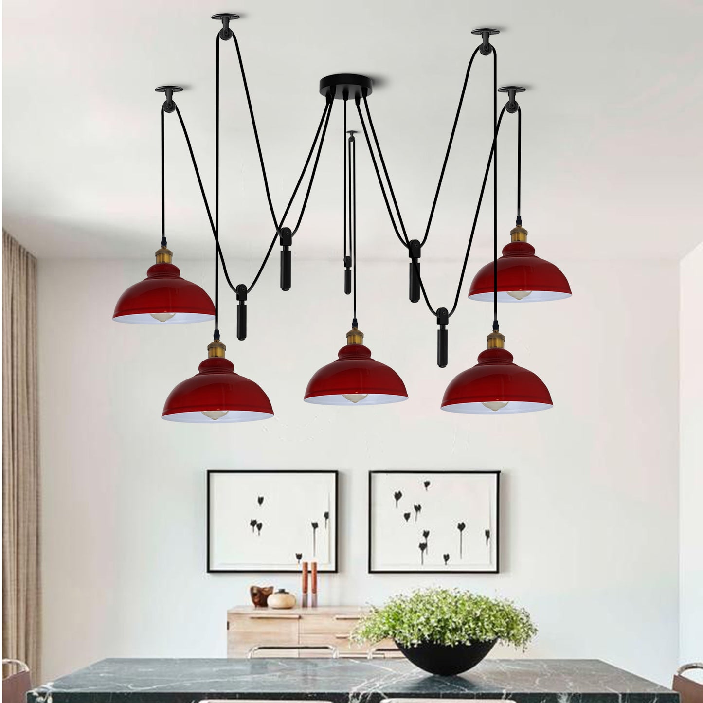 Dome Shade Ceiling Pendant Light