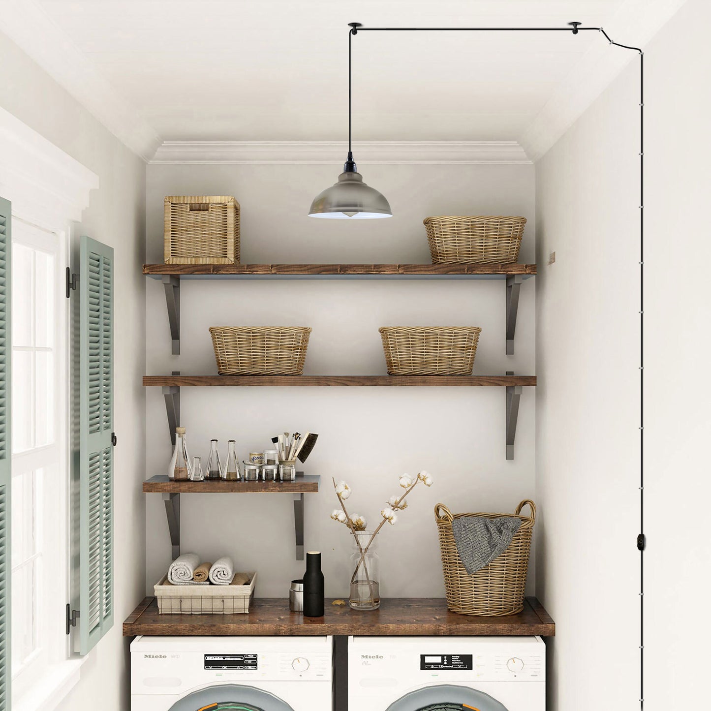 Adjustable Plug-in Pendant light with Dimmer Switch for interior.JPG