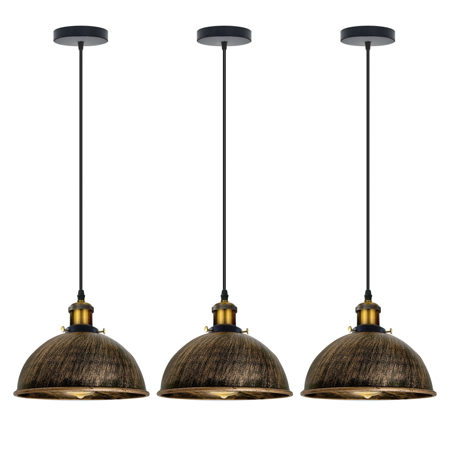 Pendant light Metal Dome Easy Fit