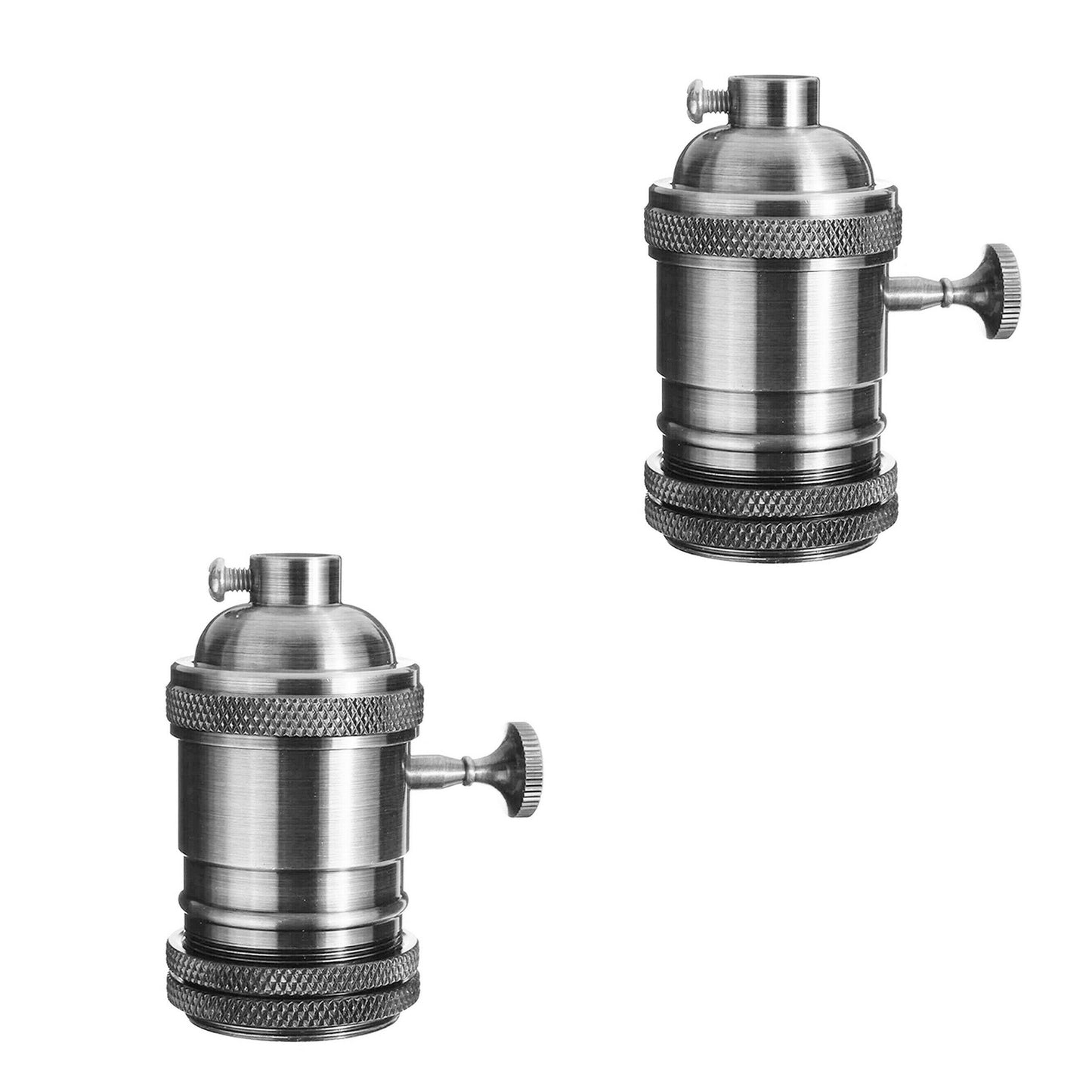 E27 Edison screw retro vintage style lamp light bulb holder.