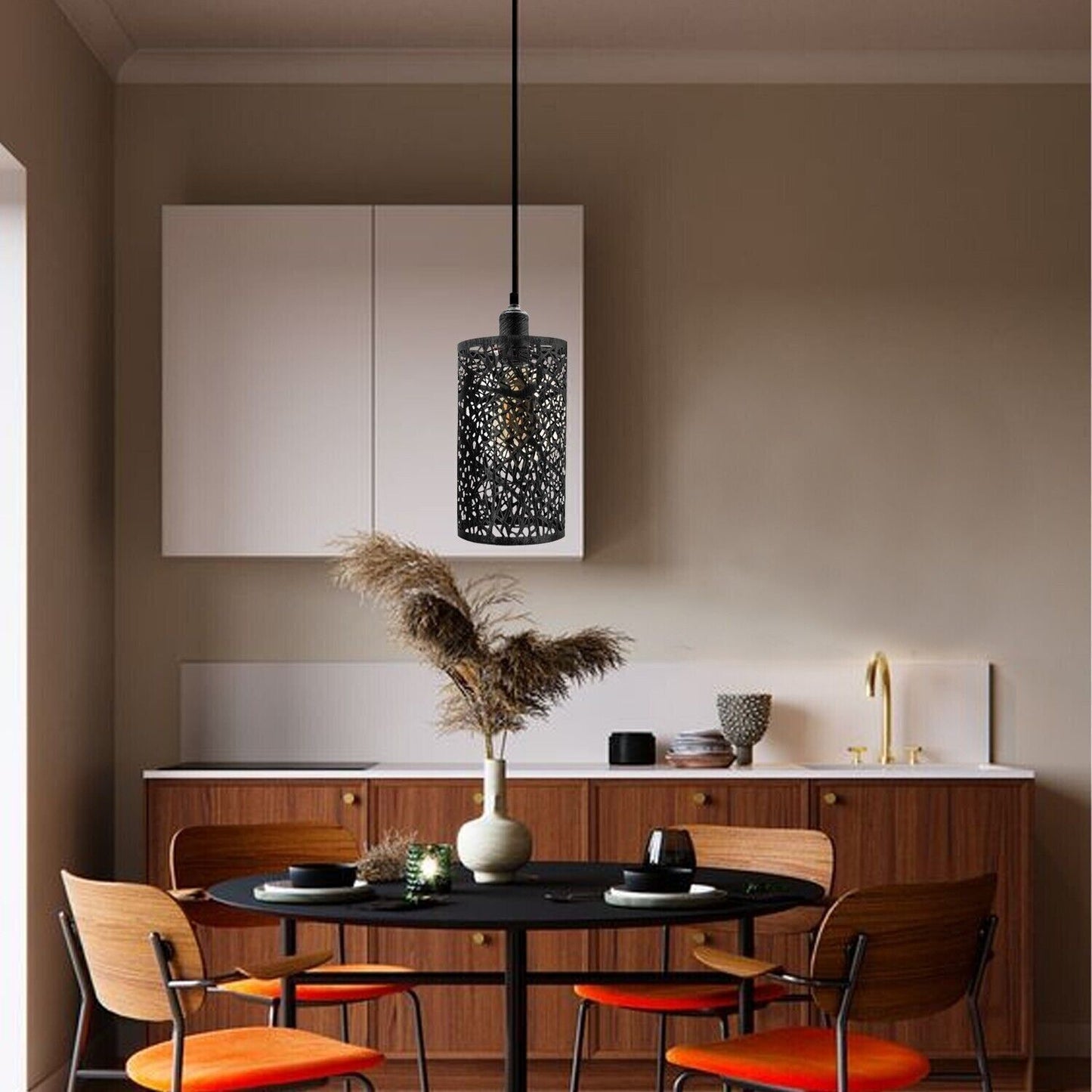 Industrial Pendant lampshade Barrel Shaped Ceiling Lamp Shade~2039