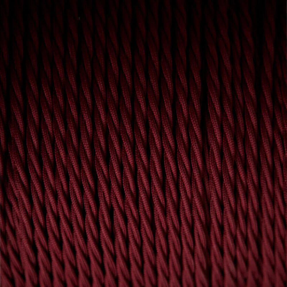 Burgundy electrical wire